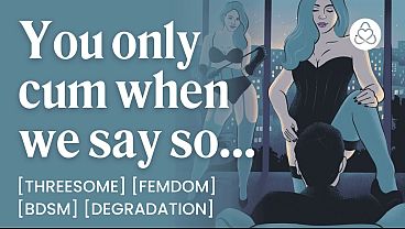 Free HD Threesome Porn Clip – ASMR Audio Porn: FFM Threesome with British Dominatrix – BDSM, Femdom &