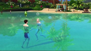 Free HD XXX Porn Clip – Casal se empolga fazem sexo explicito em dia na praia. The Sims