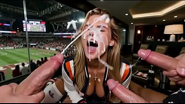 Free HD Cheerleader Porn Clip – DREAM Stadium All – American Cheerleader Fantasy