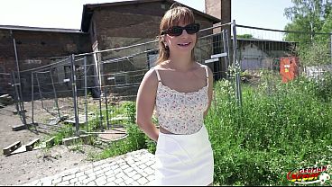 GERMAN SCOUT – Tiny Brazilian Fit Girl Cintia Lara at Outdoor Casting Fuck | Free Brazilian Porn Video