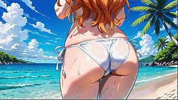 Watch XXX in HD – One Piece Babes – One Piece female characters dancing in bikini topless and